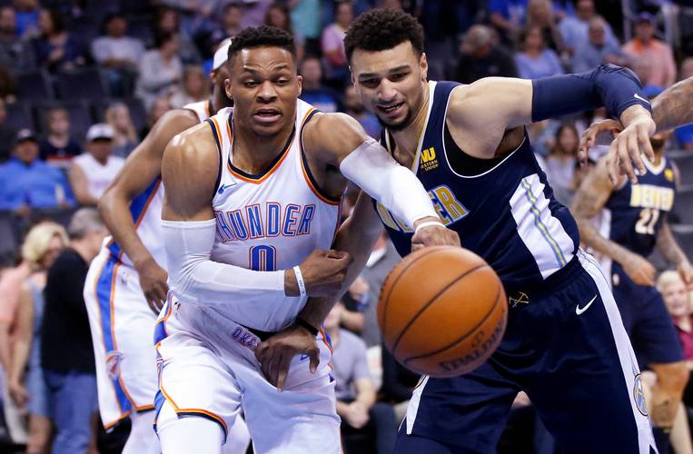 5月6日NBA季后赛首轮结束，雷霆与掘金即将展开半决赛对决