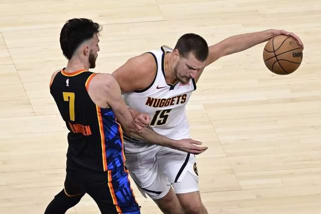 5月6日NBA季后赛西部半决赛：掘金戈登绝杀，1-0领先雷霆
