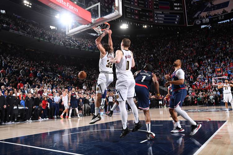 5月6日NBA季后赛西部半决赛G1：阿隆-戈登三分绝杀，约基奇42分22篮板闪耀全场