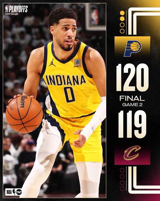 NBA 季后赛第二轮步行者 VS 骑士 G2：骑士能否强势反弹扳平比分？