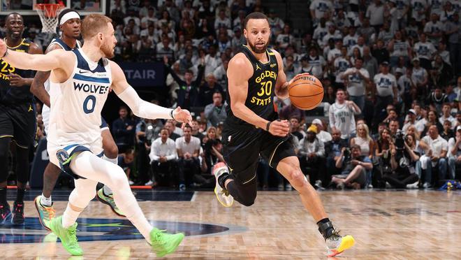 NBA 季后赛激战正酣：勇士VS森林狼半决赛G1精彩回顾