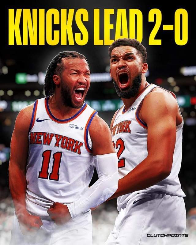 5月8日NBA季后赛东部半决赛爆冷！凯尔特人0-2落后尼克斯
