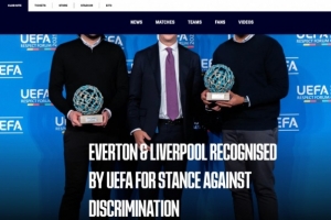 5月8日体育资讯：埃弗顿与利物浦因反种族歧视获2025年欧足联FootbALL奖