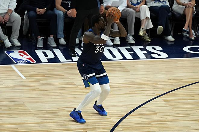 NBA 季后赛森林狼胜勇士 兰德尔准三双表现出色扳平总比分