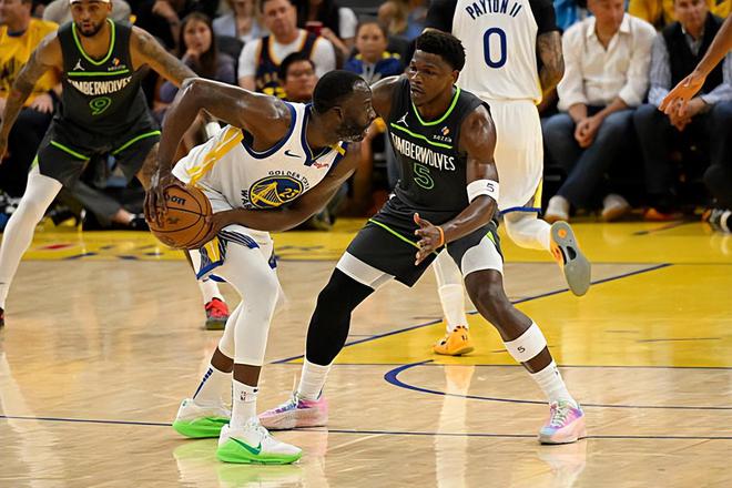 NBA 西部半决赛：森林狼两连胜占优，追梦格林表现糟糕