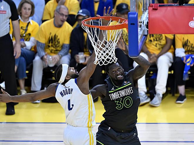 NBA西部半决赛森林狼再胜勇士 穆迪表现惨不忍睹