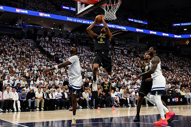 NBA西部半决赛森林狼再胜勇士 穆迪表现惨不忍睹