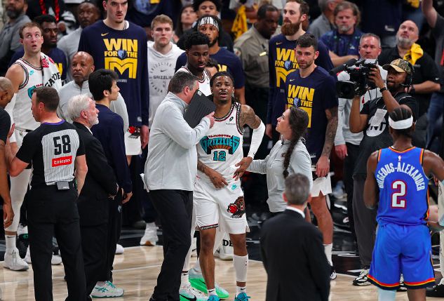 NBA季后赛G4前瞻：灰熊0-3濒临淘汰 莫兰特伤退成转折点 雷霆能否横扫晋级？
