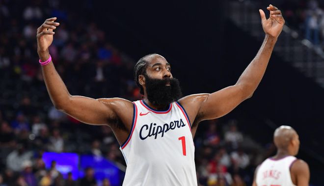 NBA球星季后赛表现分析：哈登与恩比德的常规赛与季后赛对比