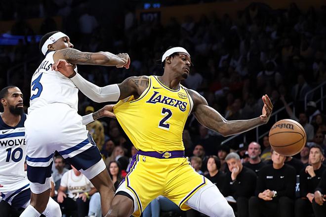 NBA季后赛森林狼主场胜湖人2-1领先 范德比尔特表现亮点