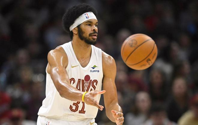2025年NBA季后赛骑士大胜热火，阿伦22分9篮板1助攻统治全场