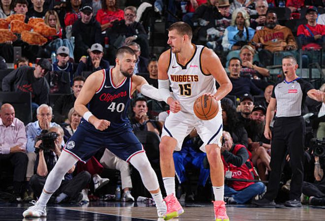 NBA季后赛快船vs掘金G4：冲突频发+20分逆转未果 掘金101-99绝杀快船