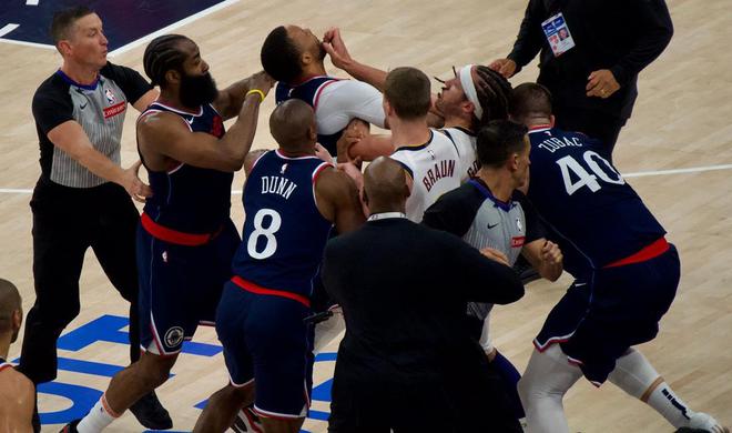 NBA季后赛G4：掘金101-99险胜快船，约基奇带队生死战扳平比分