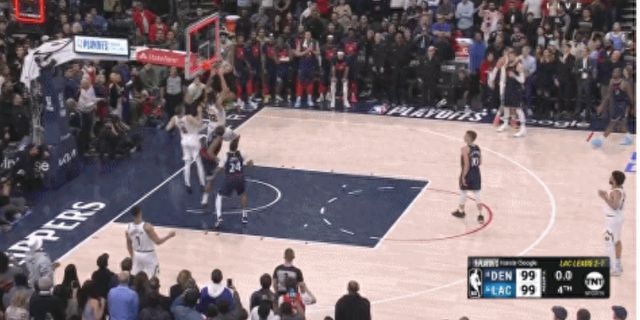 戈登天神下凡补扣绝杀快船 掘金100-98险胜扳平总比分2-2