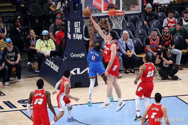 2024/25赛季NBA季后赛1/8决赛战况：勇士胜火箭2-1领先，雷霆横扫灰熊晋级