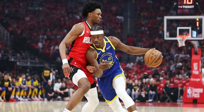 NBA季后赛G2火箭击败勇士扳平比分 杰伦格林38分8三分表现抢眼