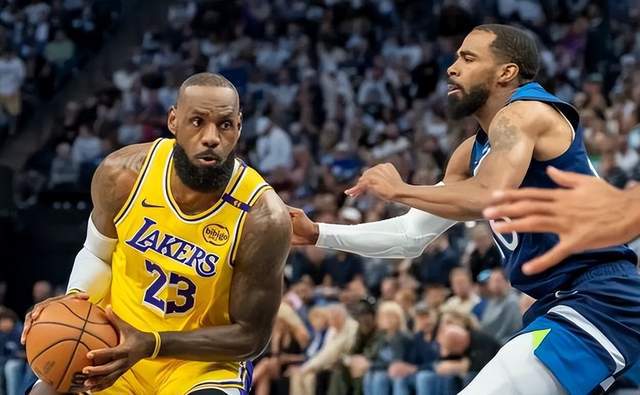 NBA季后赛森林狼2-1领先湖人，东契奇带病出战状态不佳，詹姆斯38分难救主