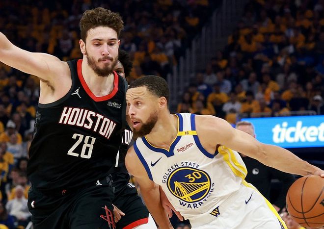 NBA季后赛勇士vs火箭G3前瞻：巴特勒伤缺库里独木难支，火箭能否趁势再下一城？