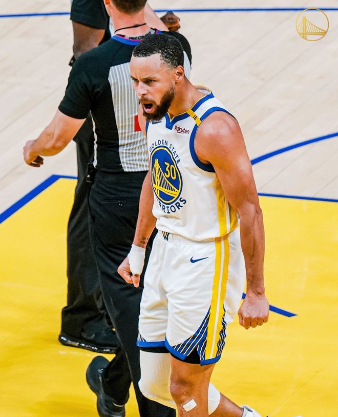 勇士104-93击败火箭大比分2-1反超 库里36分5三分季后赛总得分历史前十