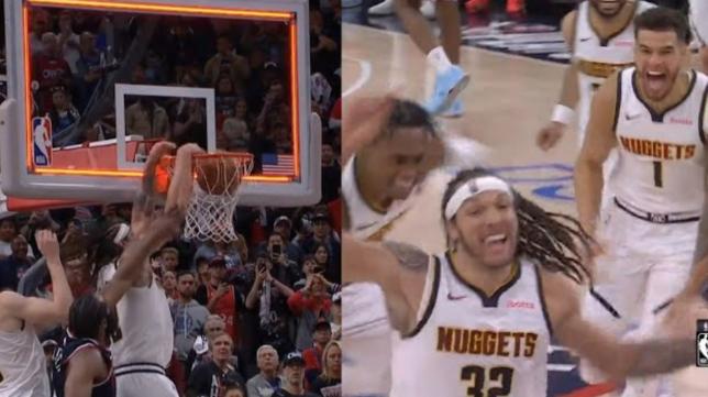 NBA季后赛快船2-2掘金：哈登22分大逆转未果 戈登补扣压哨绝杀
