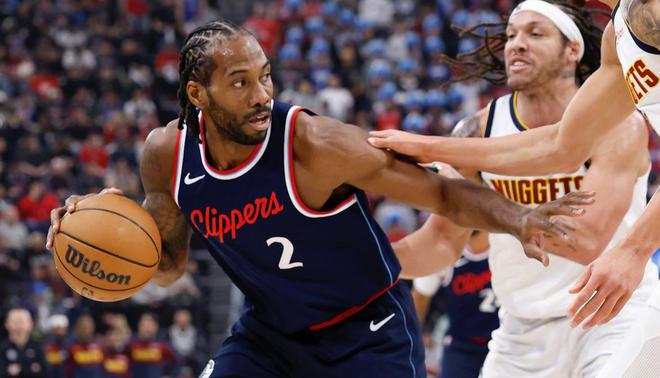 NBA季后赛西部首轮G4：掘金戈登压哨绝杀快船 总比分2-2迎天王山之战