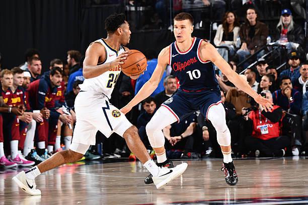 NBA 季后赛掘金险胜快船扳平总比分，博格丹诺维奇正负值全场最高