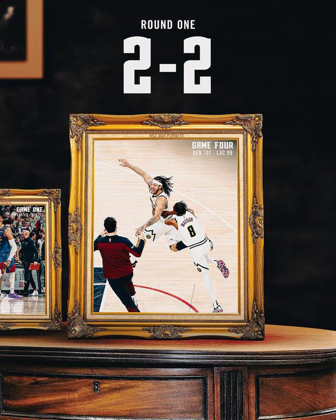 NBA 季后赛：掘金阿隆·戈登压哨绝杀，快船险胜梦碎