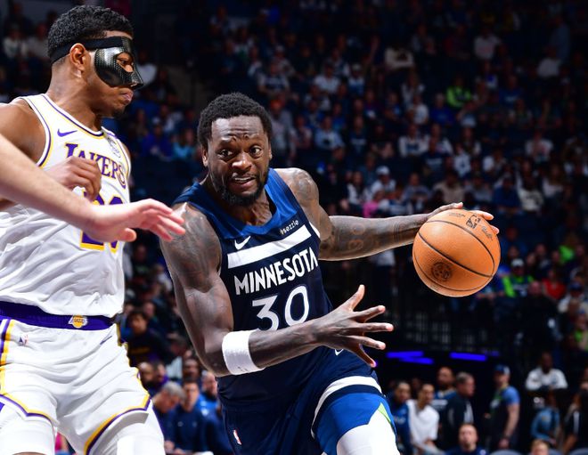 4月28日NBA季后赛：湖人客场惜败森林狼，东契奇詹姆斯空砍65分