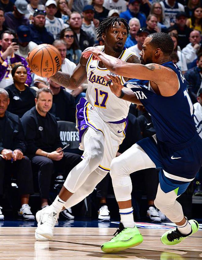 4月28日NBA季后赛湖人森林狼西部流量对决，湖人命悬一线