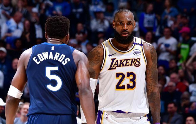 4月28日NBA季后赛湖人森林狼第四场比赛战况激烈