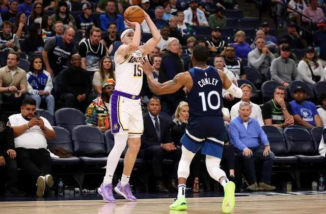 NBA季后赛森林狼主场险胜湖人 大比分3-1率先拿到赛点