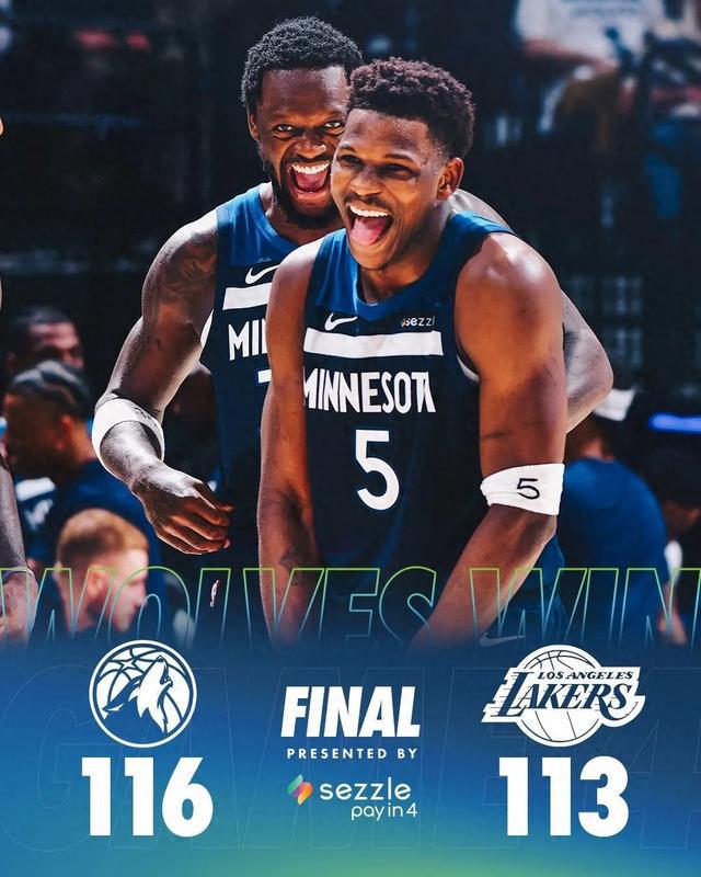 4月28日NBA季后赛西部首轮G4：湖人客场挑战森林狼战况